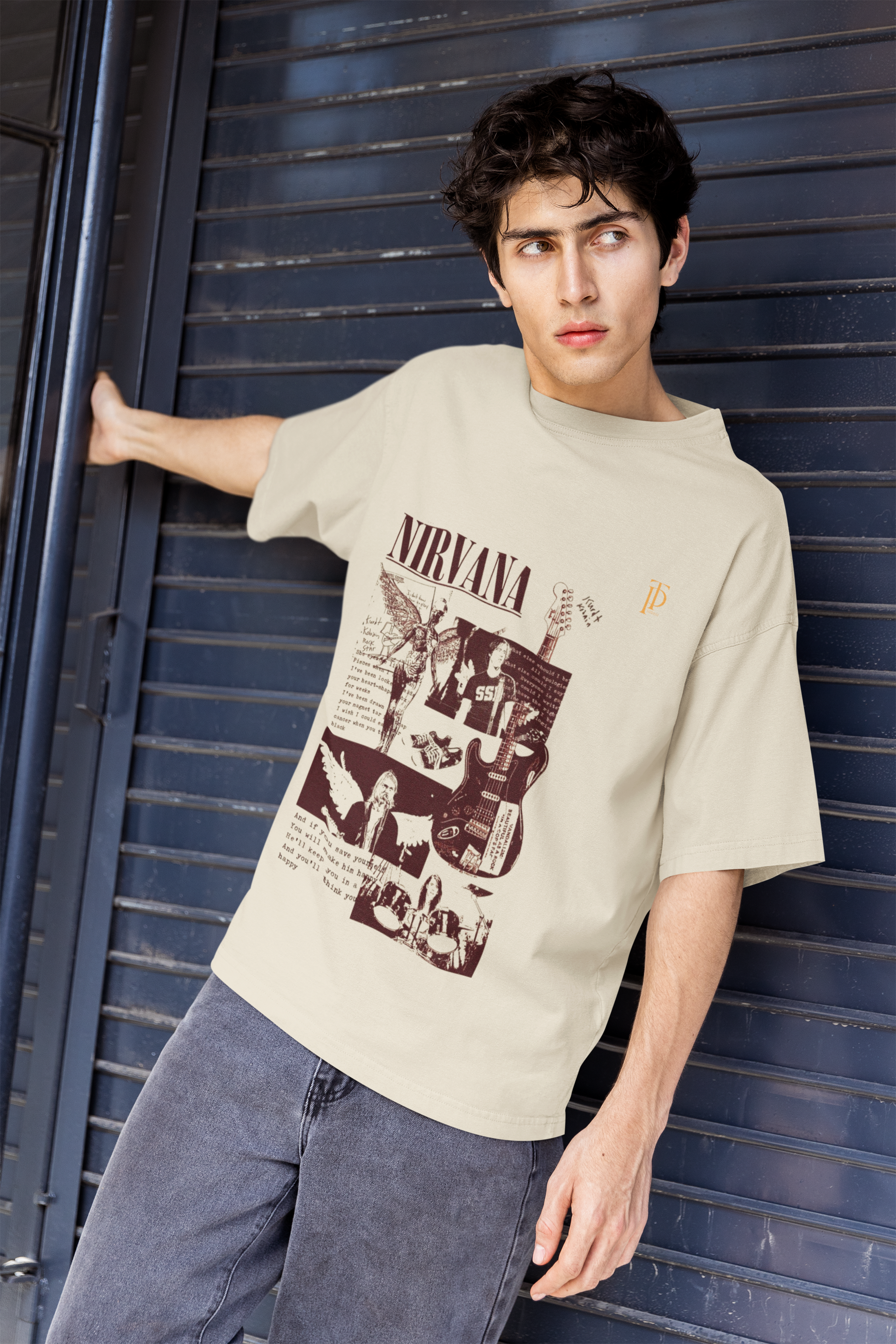 Nirvana Unisex Oversized Tee