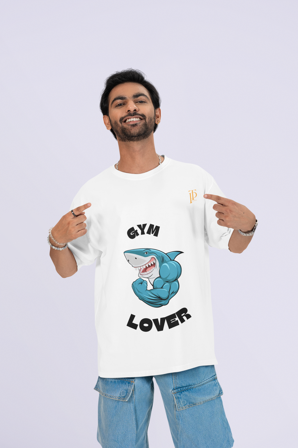 Gym Lover – Oversized Tee