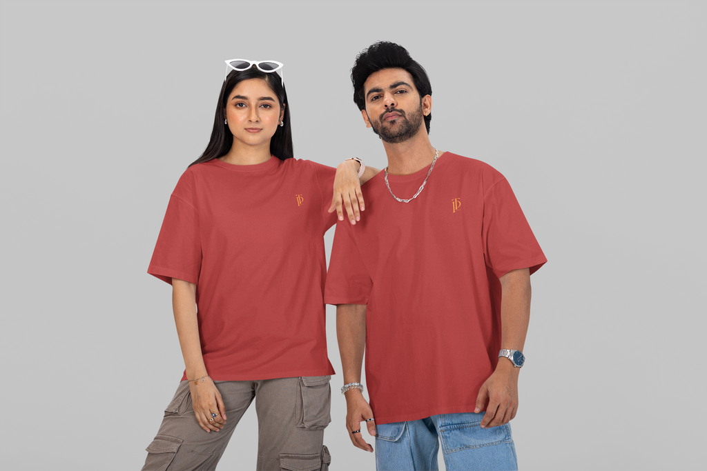 Plain Oversized Unisex Tee
