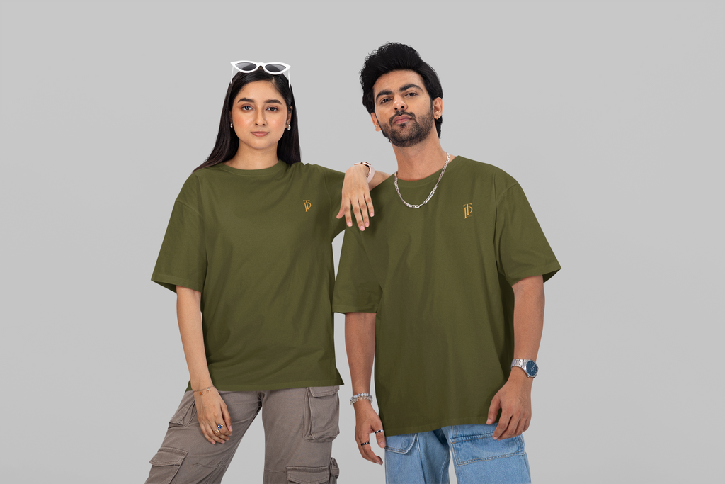 Plain Oversized Unisex Tee