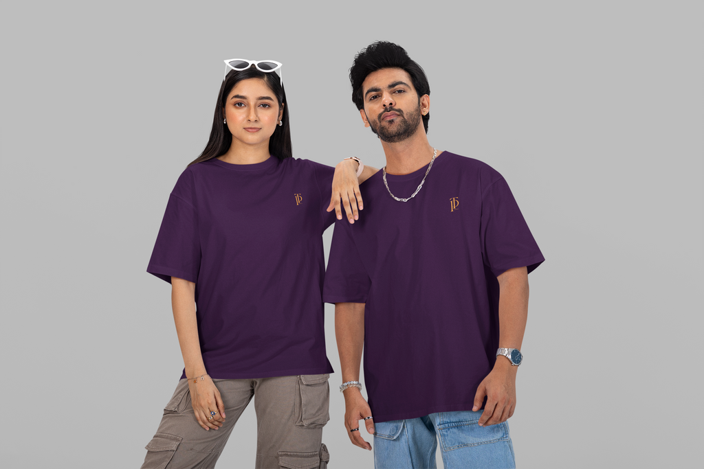 Plain Oversized Unisex Tee